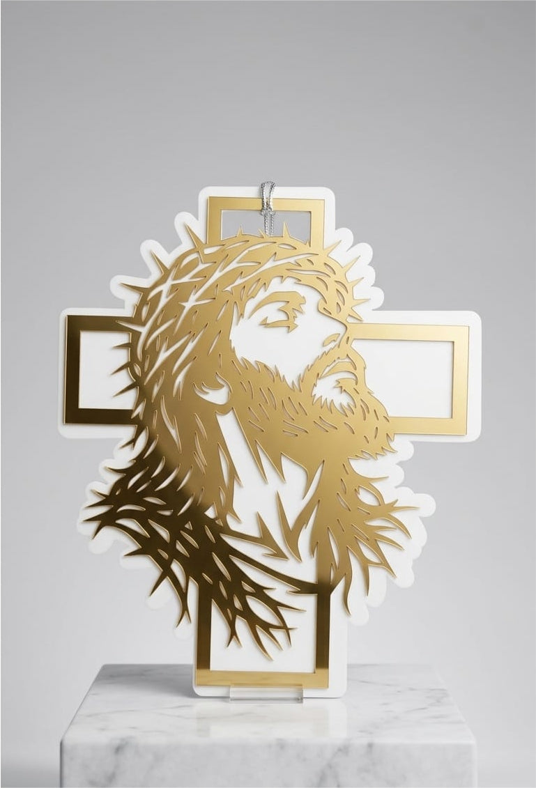 Jesus Face Hanging Decor for car & Home Acrylic 4mm
