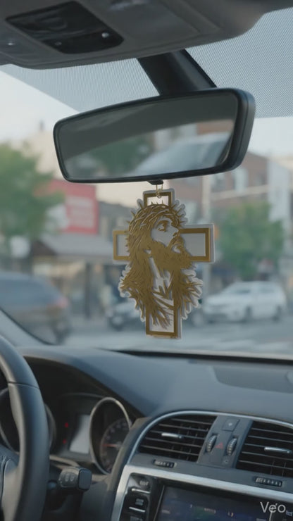 Jesus Face Hanging Decor for car & Home Acrylic 4mm